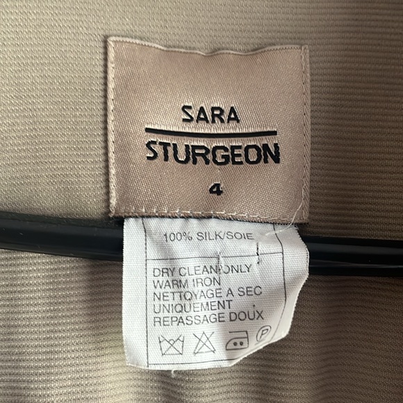 Long silk button up - Picture 2 of 4